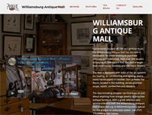 Tablet Screenshot of antiqueswilliamsburg.com